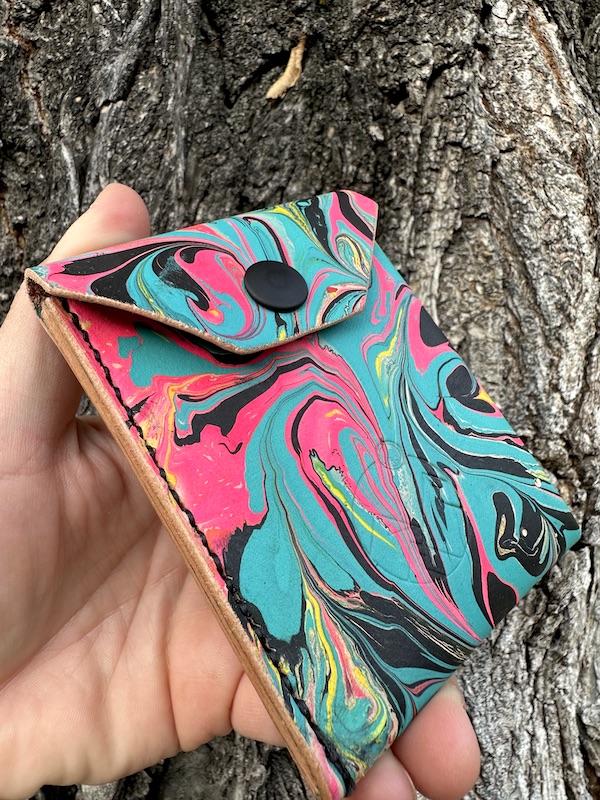 marbled wallet