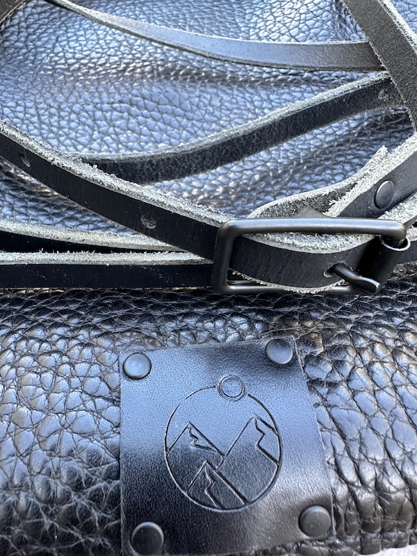 Black Pebbled Mini Tote